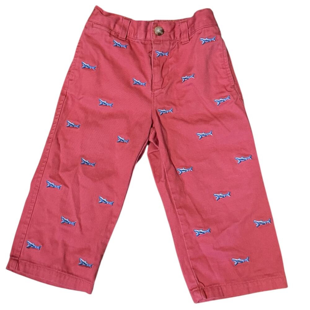Ralph Lauren | Embroidered Shark Pants 18 months